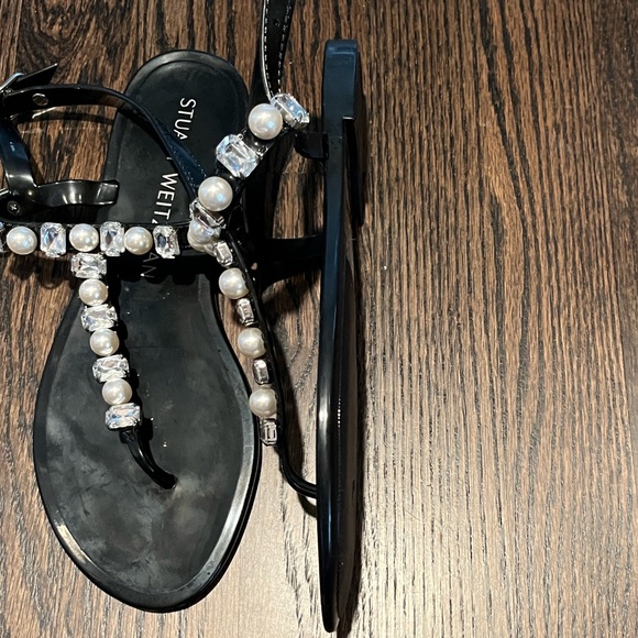 Stuart Weitzman Goldie jelly Sandals - Picture 3 of 5